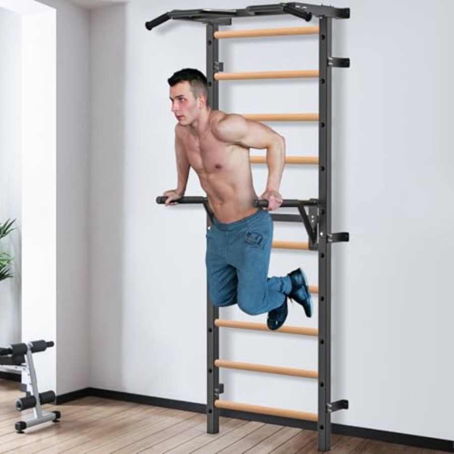 Wall Mounted Gymnastic Stall B - огляд і ціна Pull Up Bar