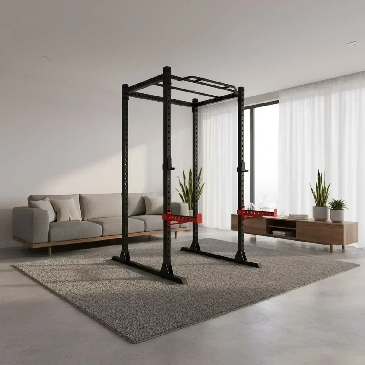 Adjustable Home Gym Squat Rack - огляд і ціна Pull Up Bar