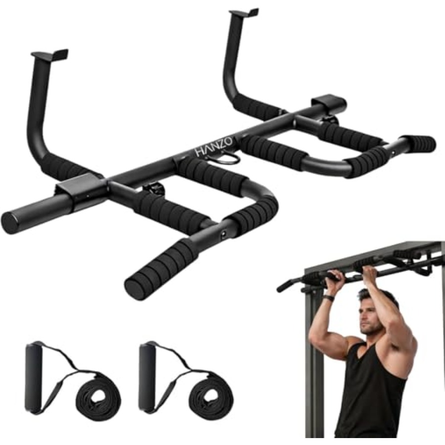 Doorway Pull Up Bar Set with S - огляд і ціна Pull Up Bar