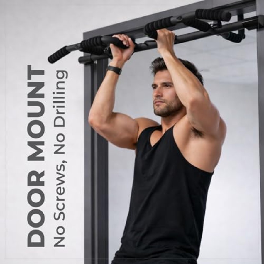 Doorway Pull Up Bar Set with S - огляд і ціна Pull Up Bar