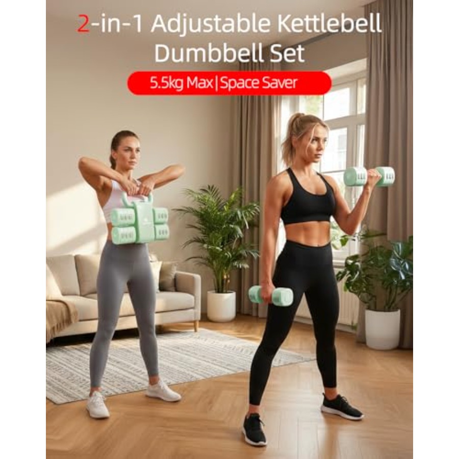 Home gym dumbbell set: 4-in-1  - огляд і ціна Kettlebell