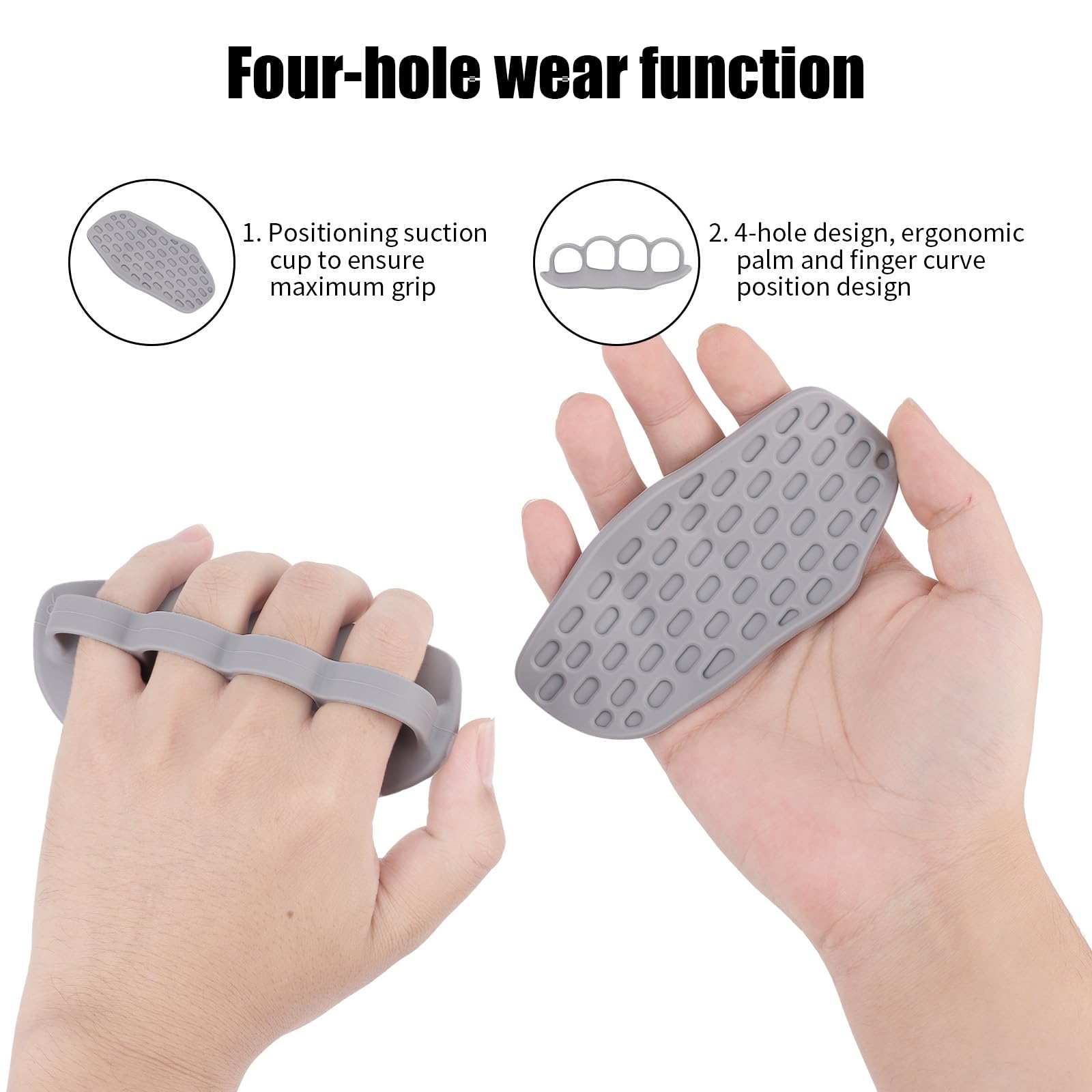 Upgraded Anti-Slip Grips for W - огляд і ціна Weightlifting Gloves