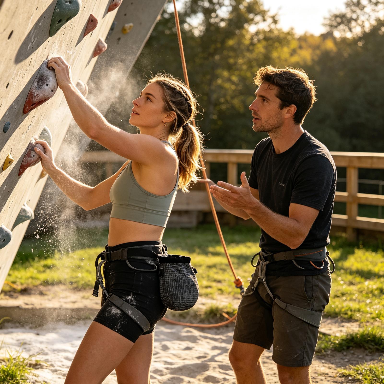 Adjustable Belt Rock Climbing  - огляд і ціна Chalk Bag