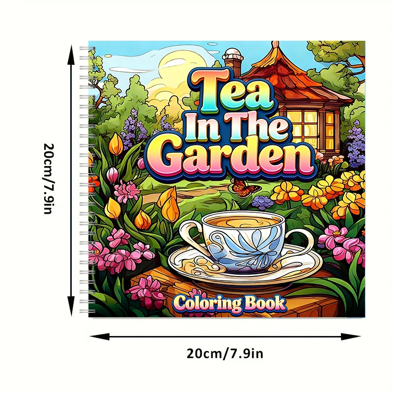 Tea In The Gardens Coloring Bo - огляд і ціна Chalk Bag