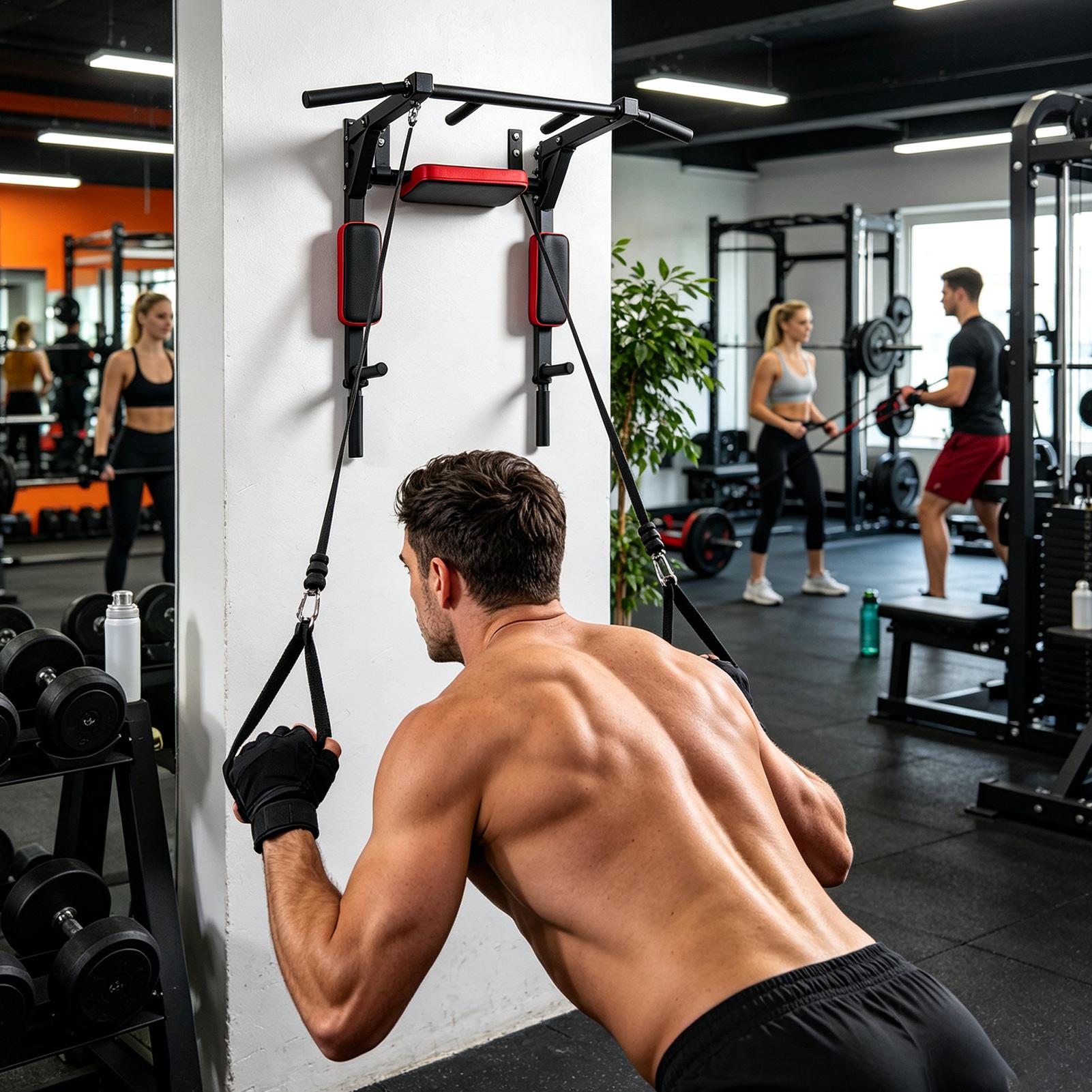 Wall-Mounted Pull-up Bar Fitne - огляд і ціна Pull Up Bar